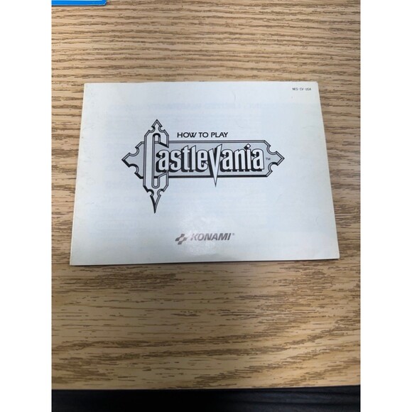 Castlevania (Nintendo NES, 1987) w/ Manual Genuine Tested - Picture 4 of 5